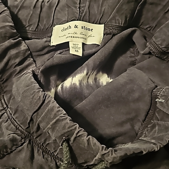 Cloth & Stone Anthropologie Jogger Pants Gray XS - Picture 6 of 8